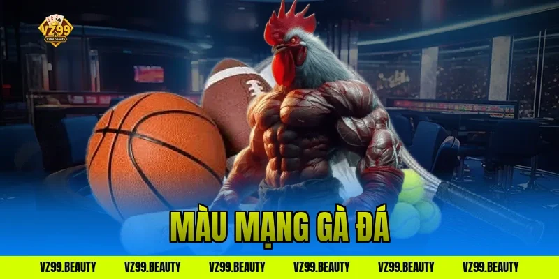 màu mạng gà đá